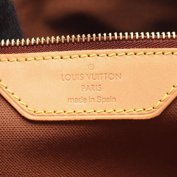 LOUIS VUITTON Authentic Brown Monogram Leather Shoulder Bag - Picture 4 of 13